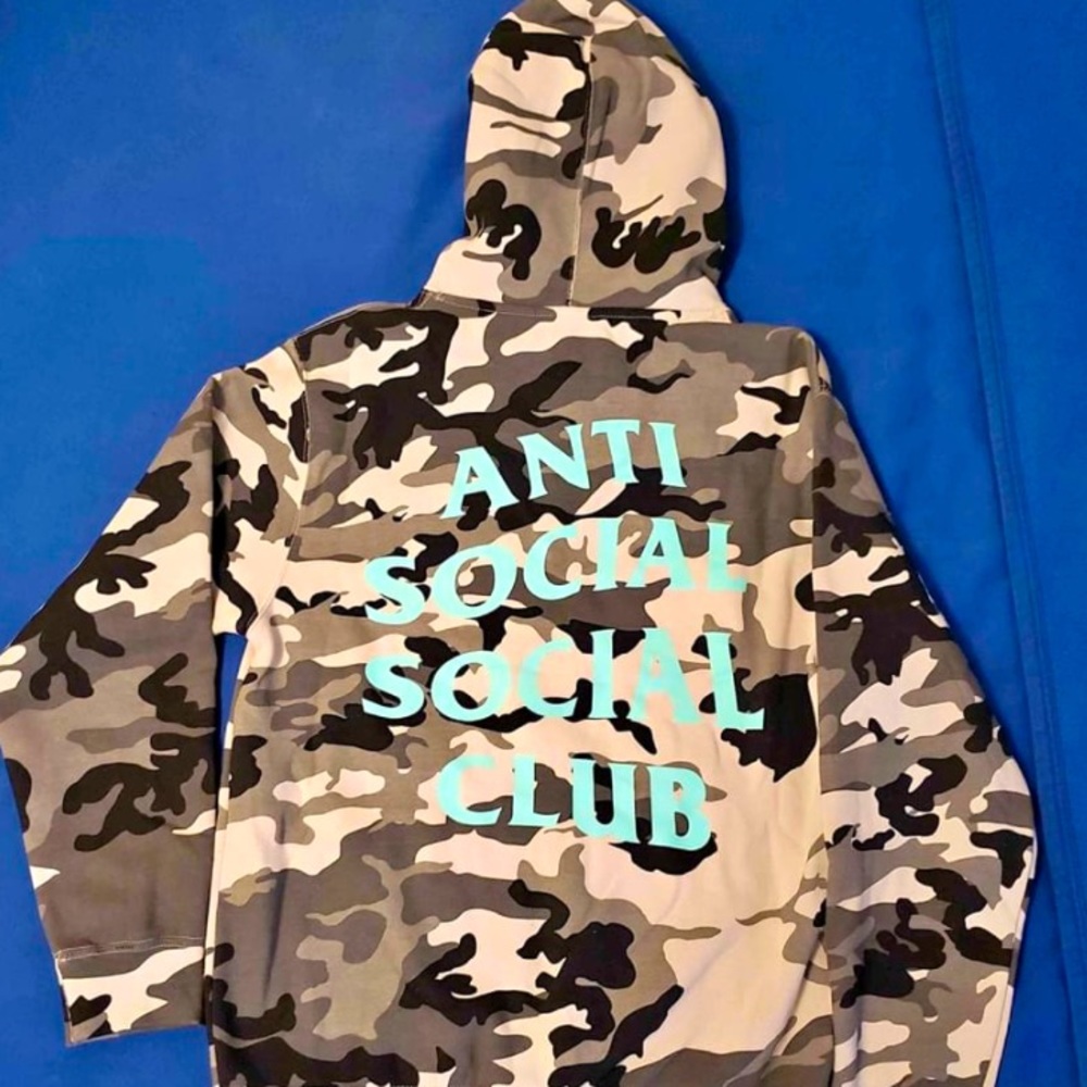 anti social club hoodie